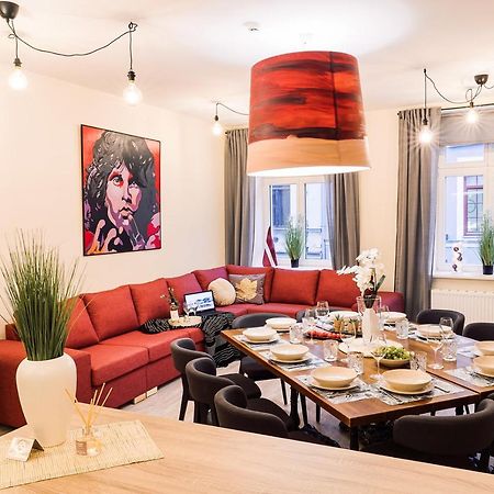 Morrison Apartment/15 Guests/7Bedrooms/Riga Old Town Exterior photo