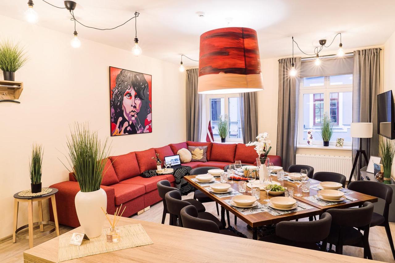 Morrison Apartment/15 Guests/7Bedrooms/Riga Old Town Exterior photo